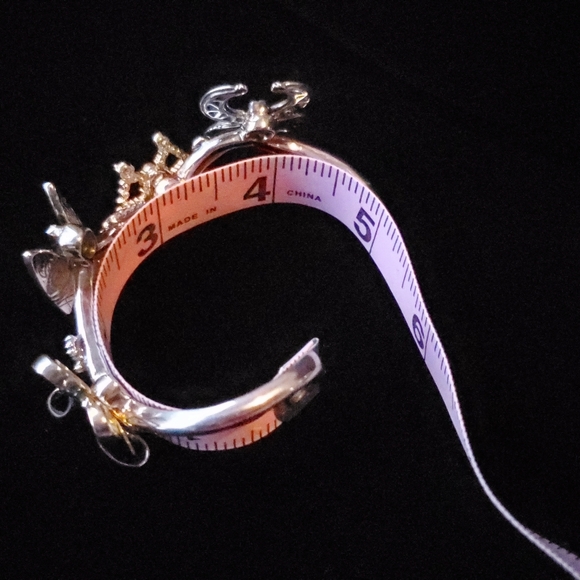 RARE Butterfly Cuff Native American Collaboration Sterling & Brass SWAIA - Picture 8 of 14